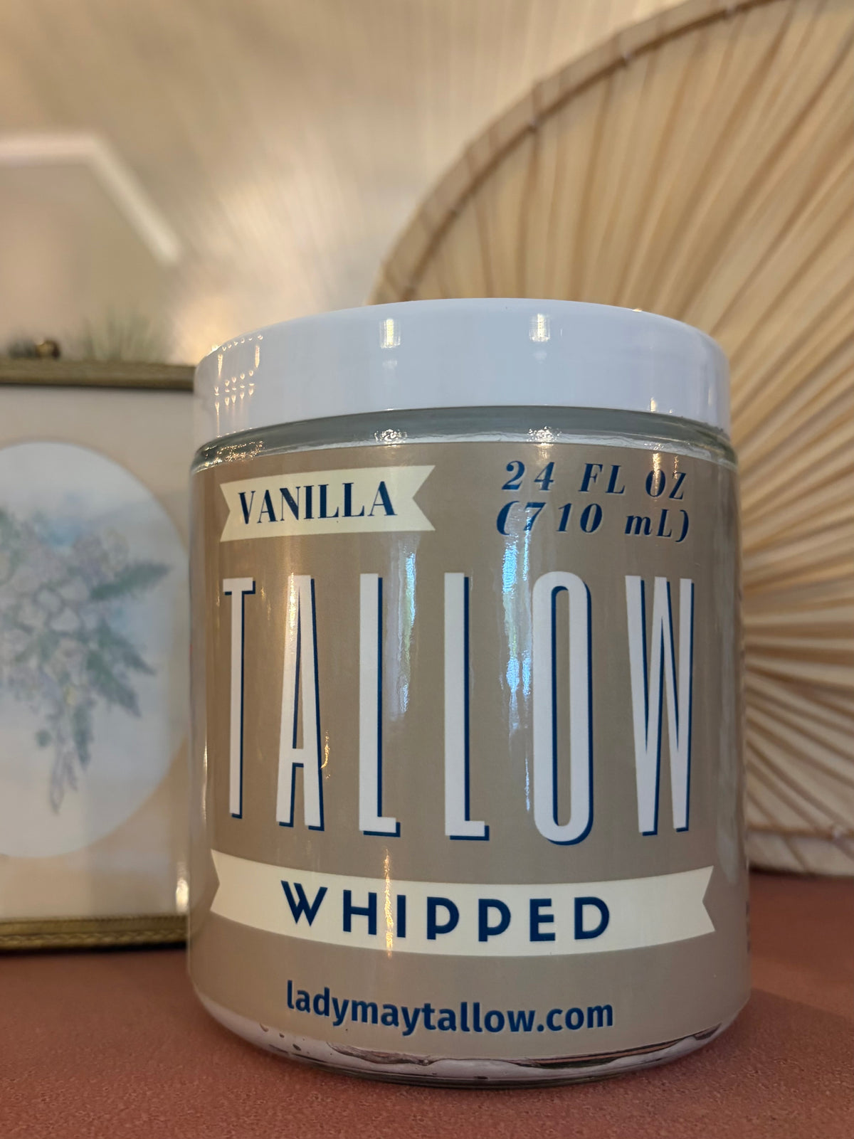 Lg Vanilla Whipped Tallow