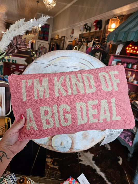 Pink Big Deal Pillow