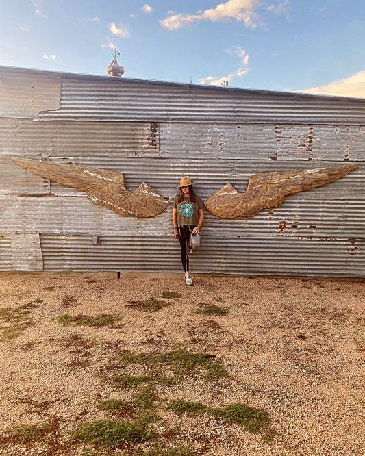 Large gold wings (in store)