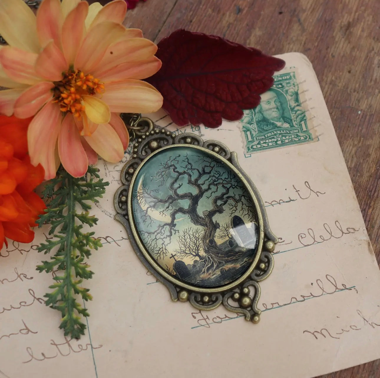 Haunted Tree Necklace