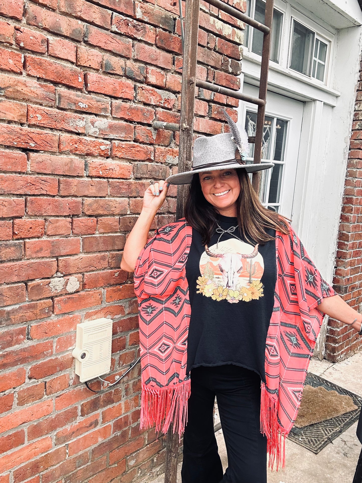 Feeling Fringy Poncho