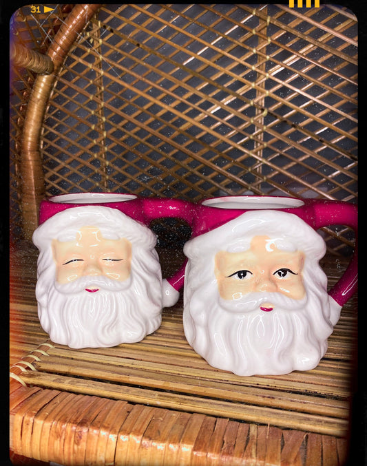Classic Santa Mugs