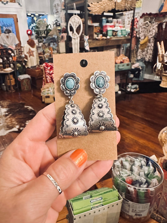 Loop Western earrings