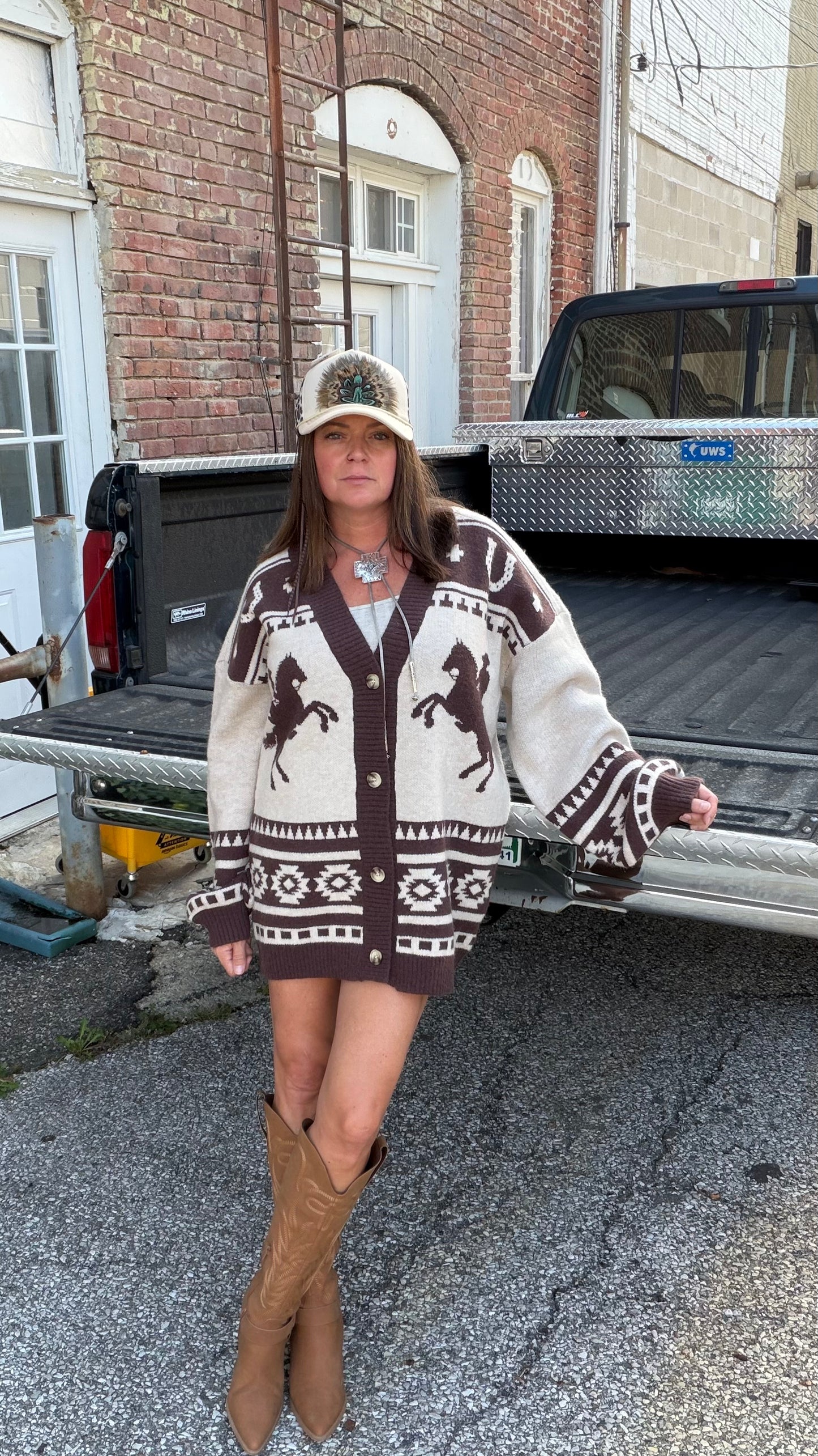 Ride em cardigan