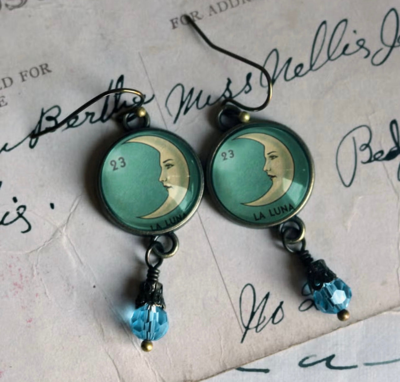 La Luna Crescent Moon Earrings