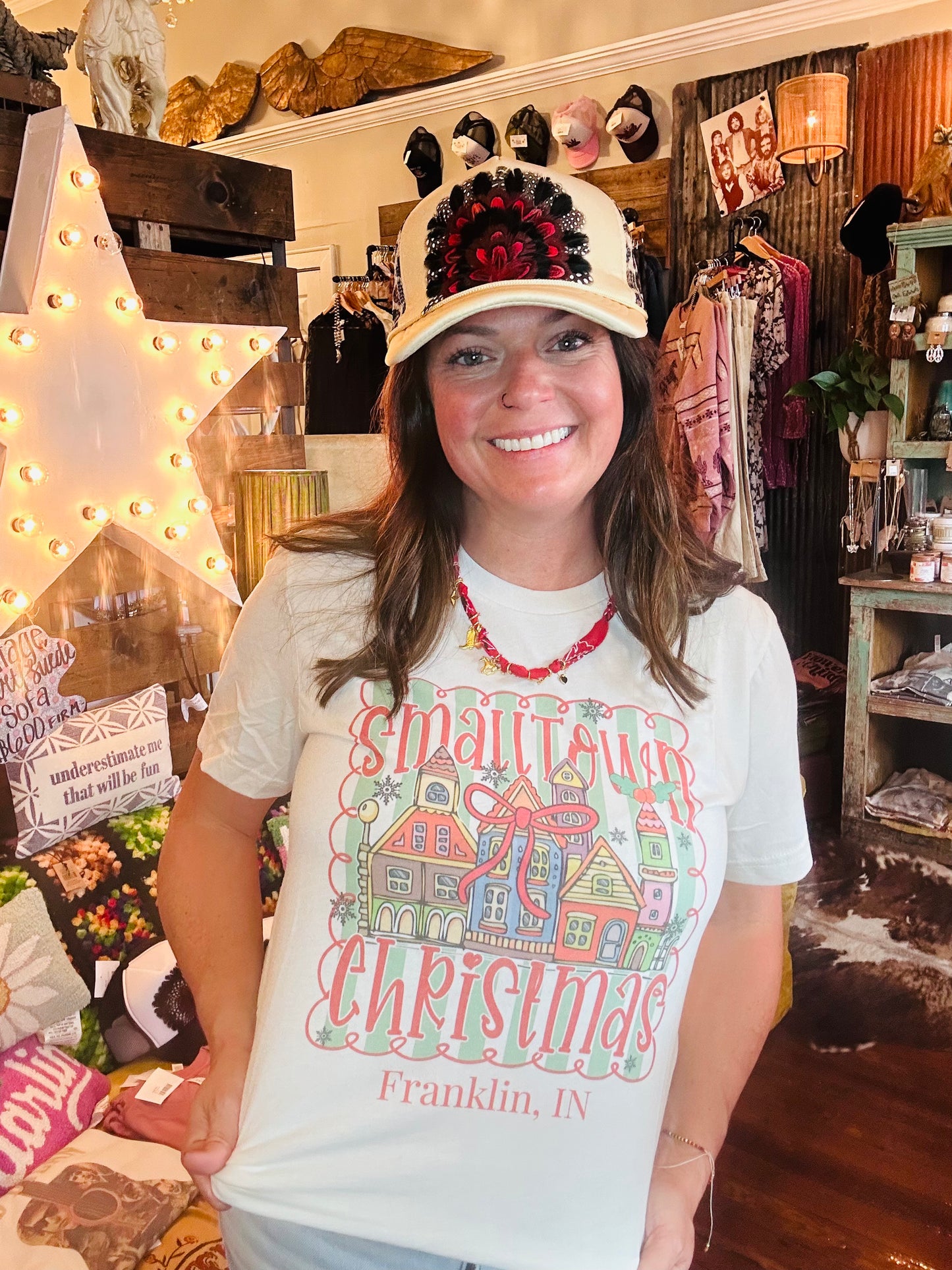 Small Town Christmas Tee