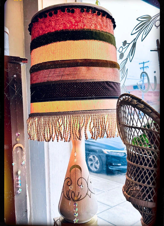 Vintage lamp (in store)