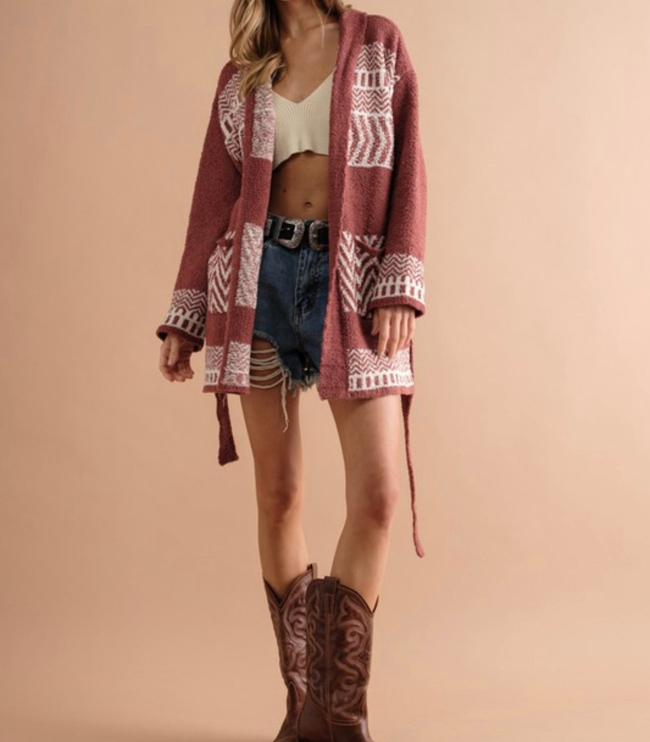 Aztec Ends Sweater