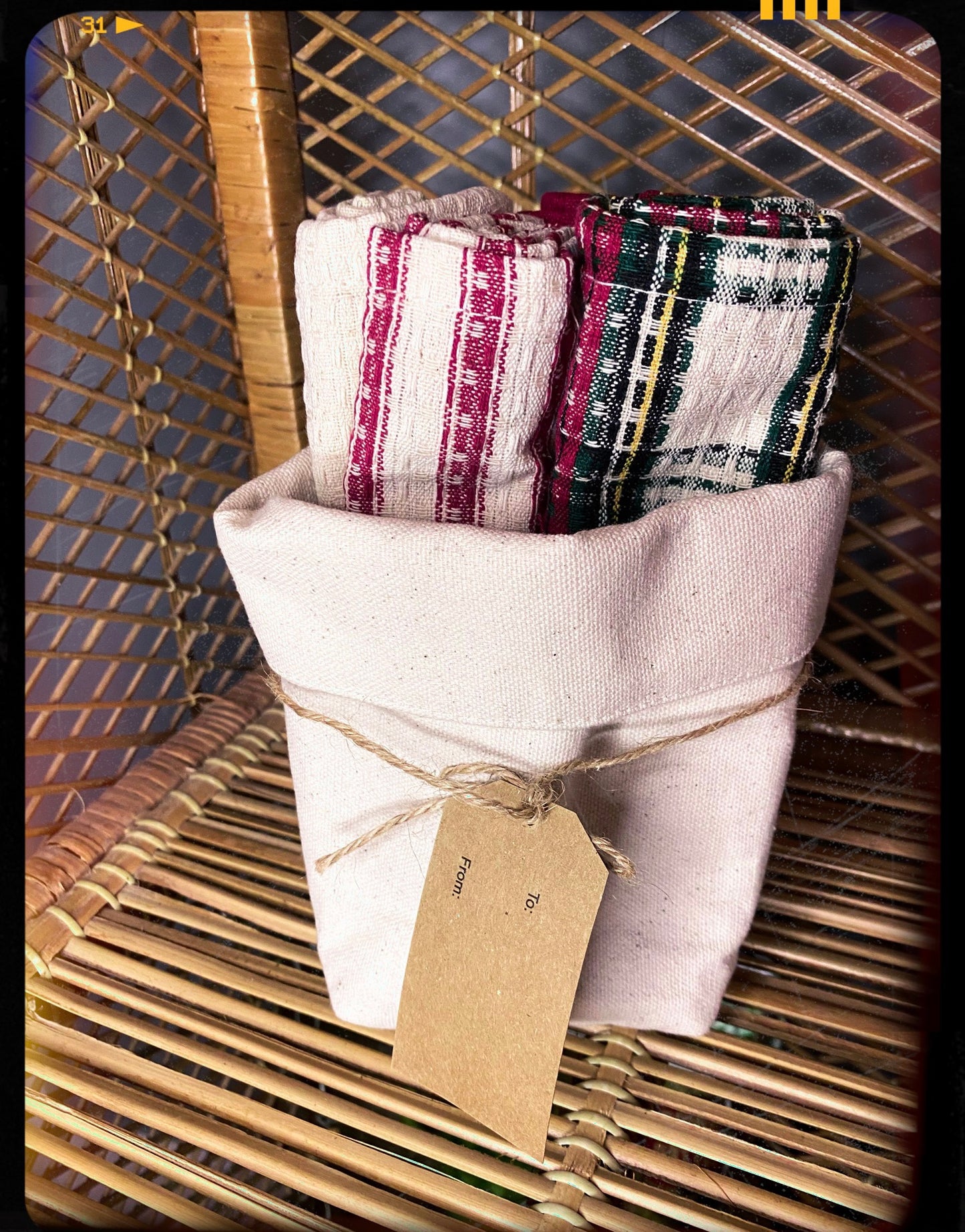 Winter dishcloth set