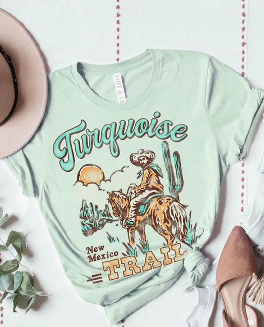 Turquoise trail Tee