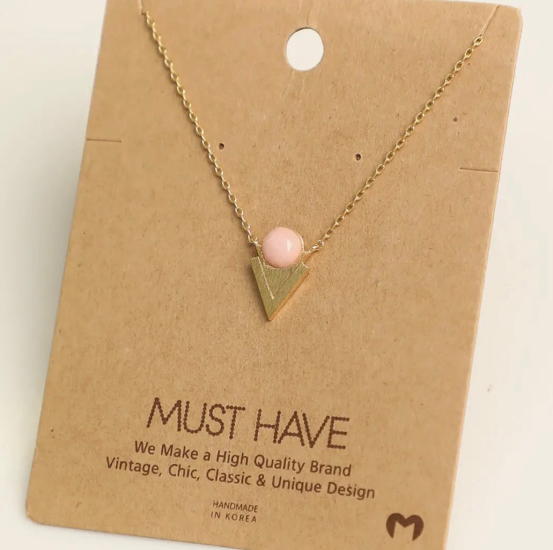 Arrowhead necklace