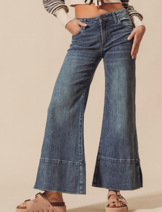 Light wash twill Jean