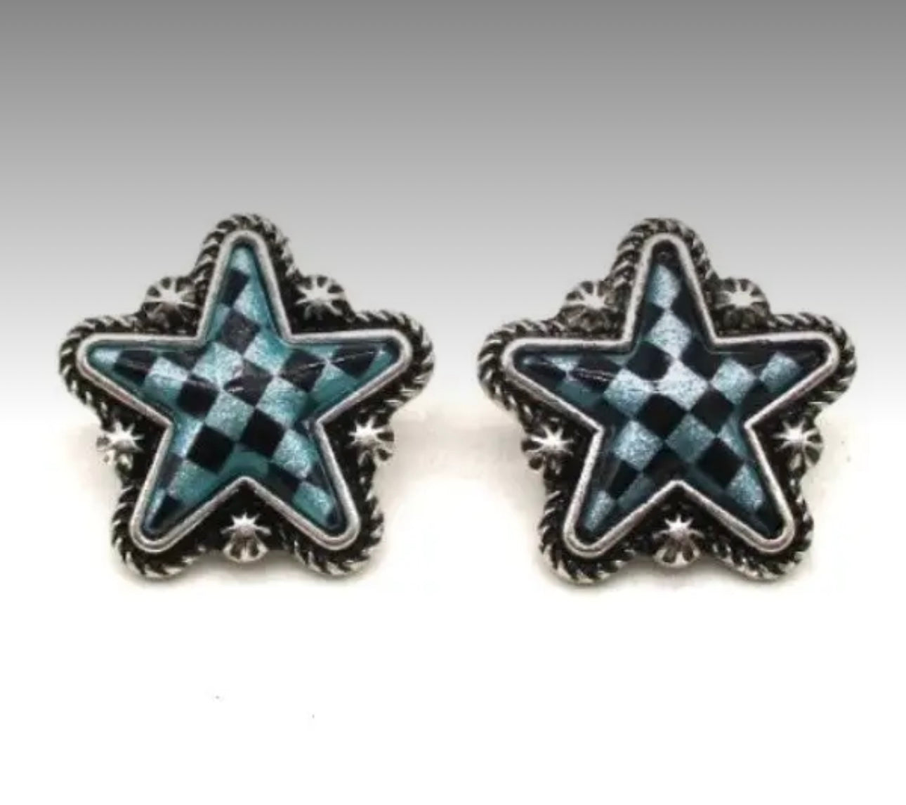 Check star stud
