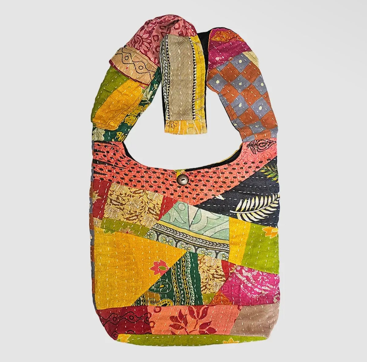 Boho Kantha bag