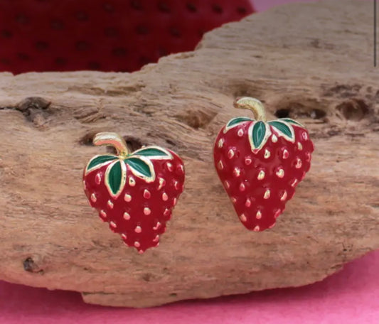 Strawberry studs
