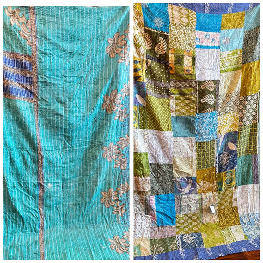Reversible twin quilt #3