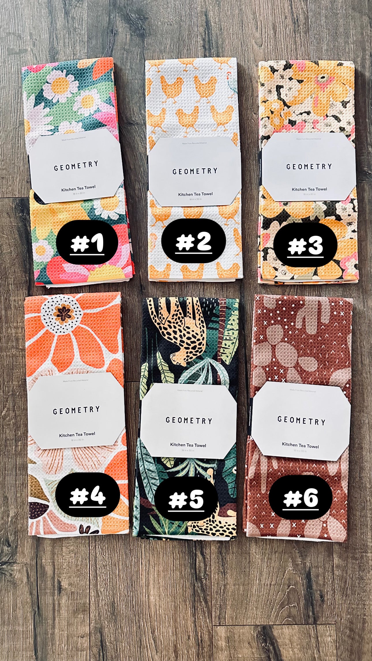 Geo Towels
