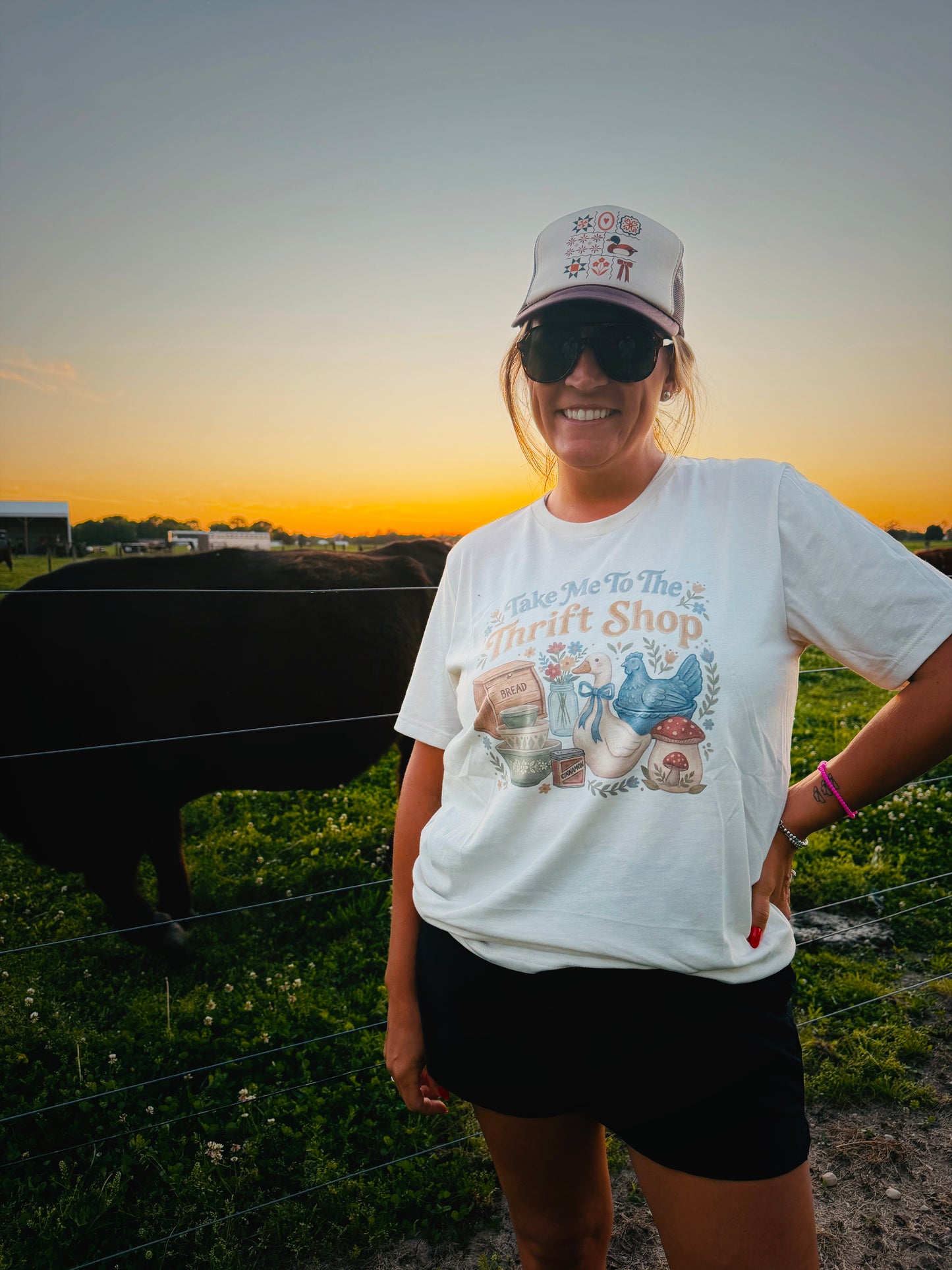 Thrift store tee