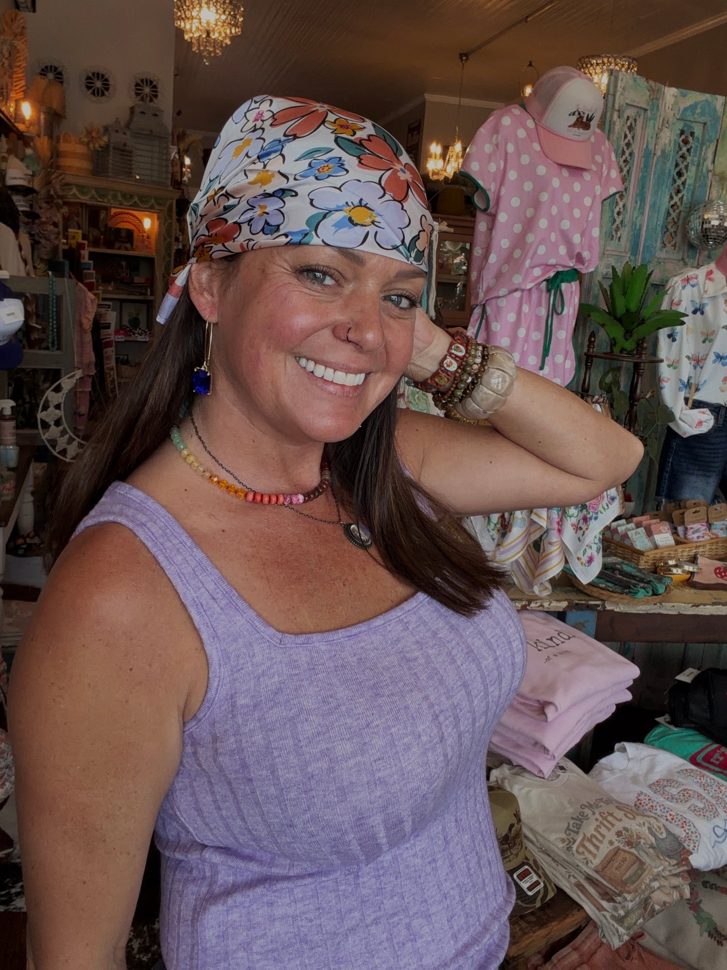 Christy silk wild rag