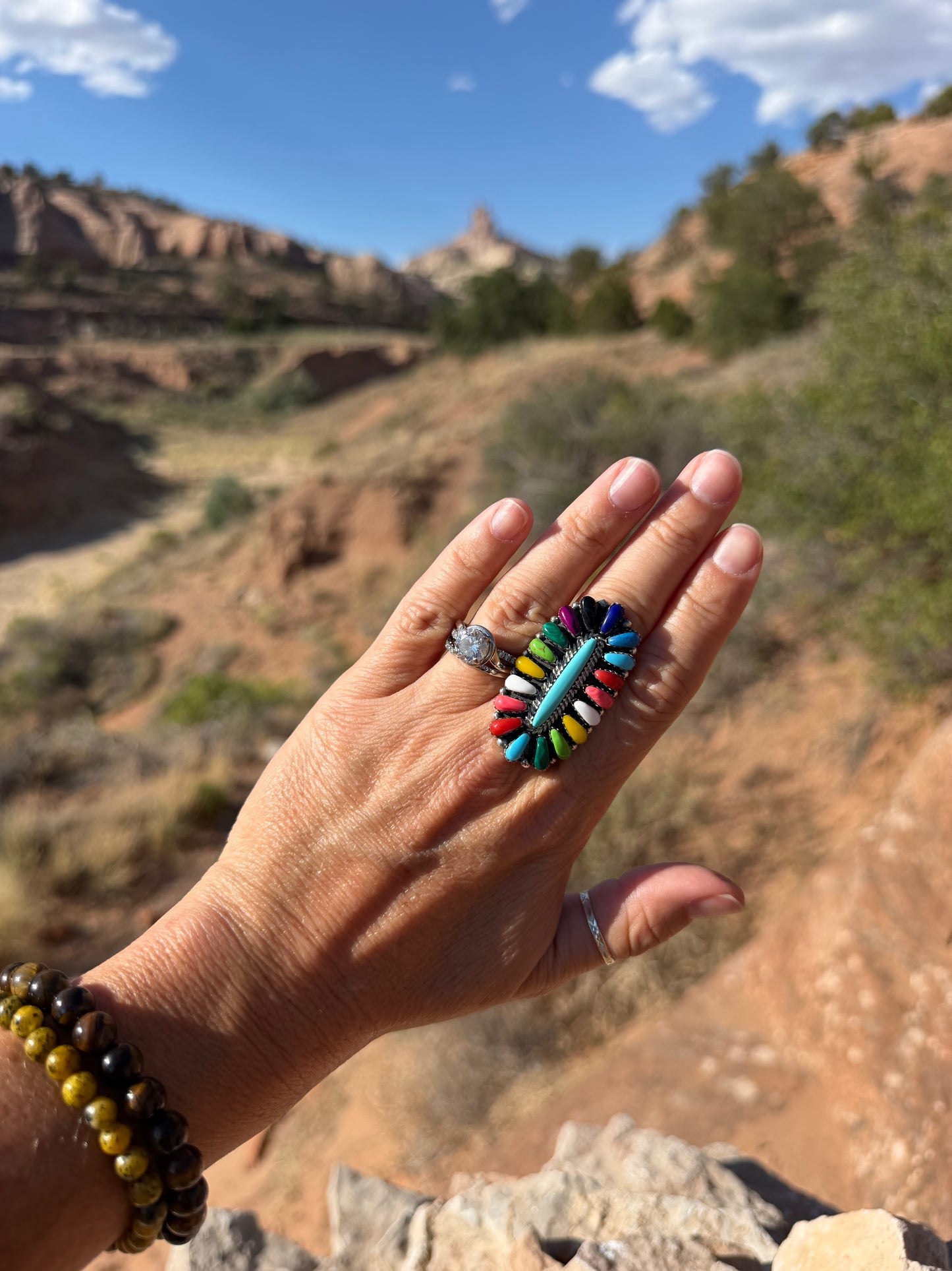 Navajo Rainbow Ring