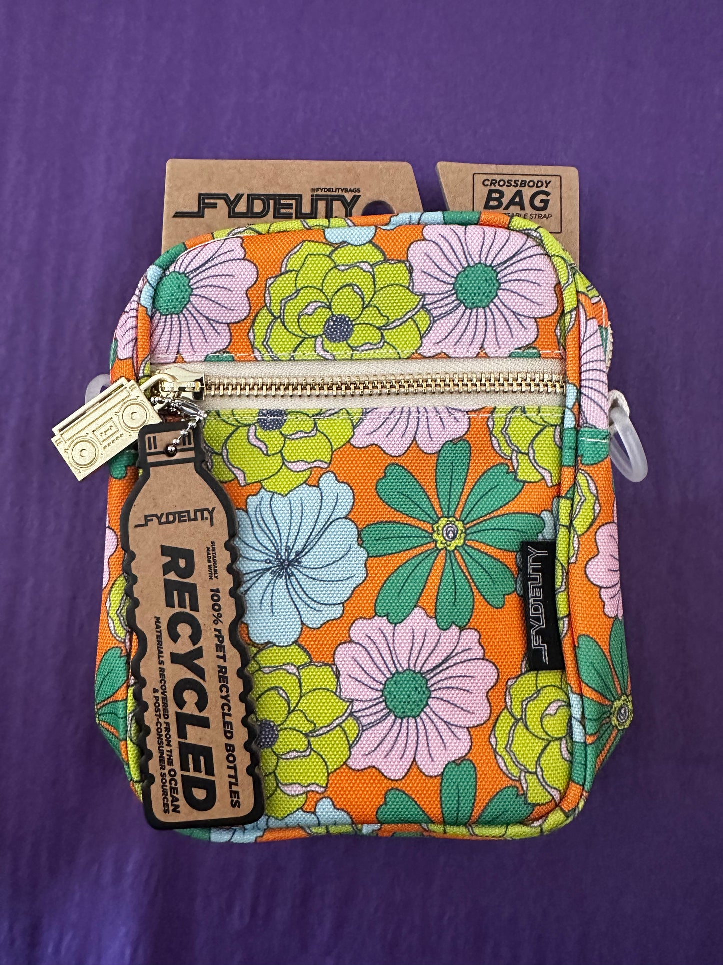 Crossbody brick bag