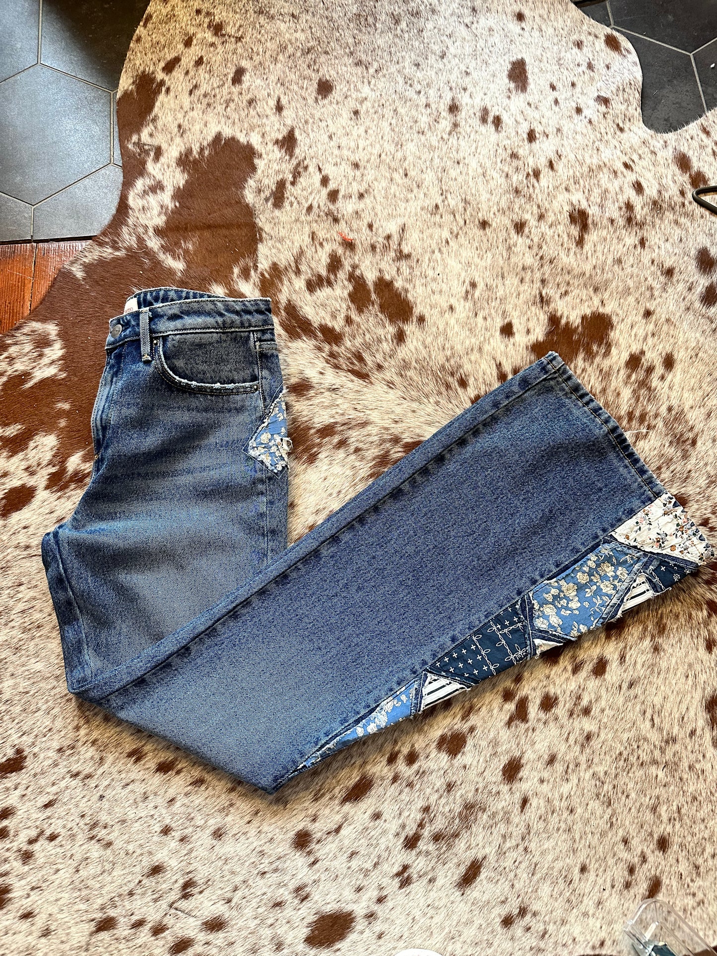 Farrah Patch Jean