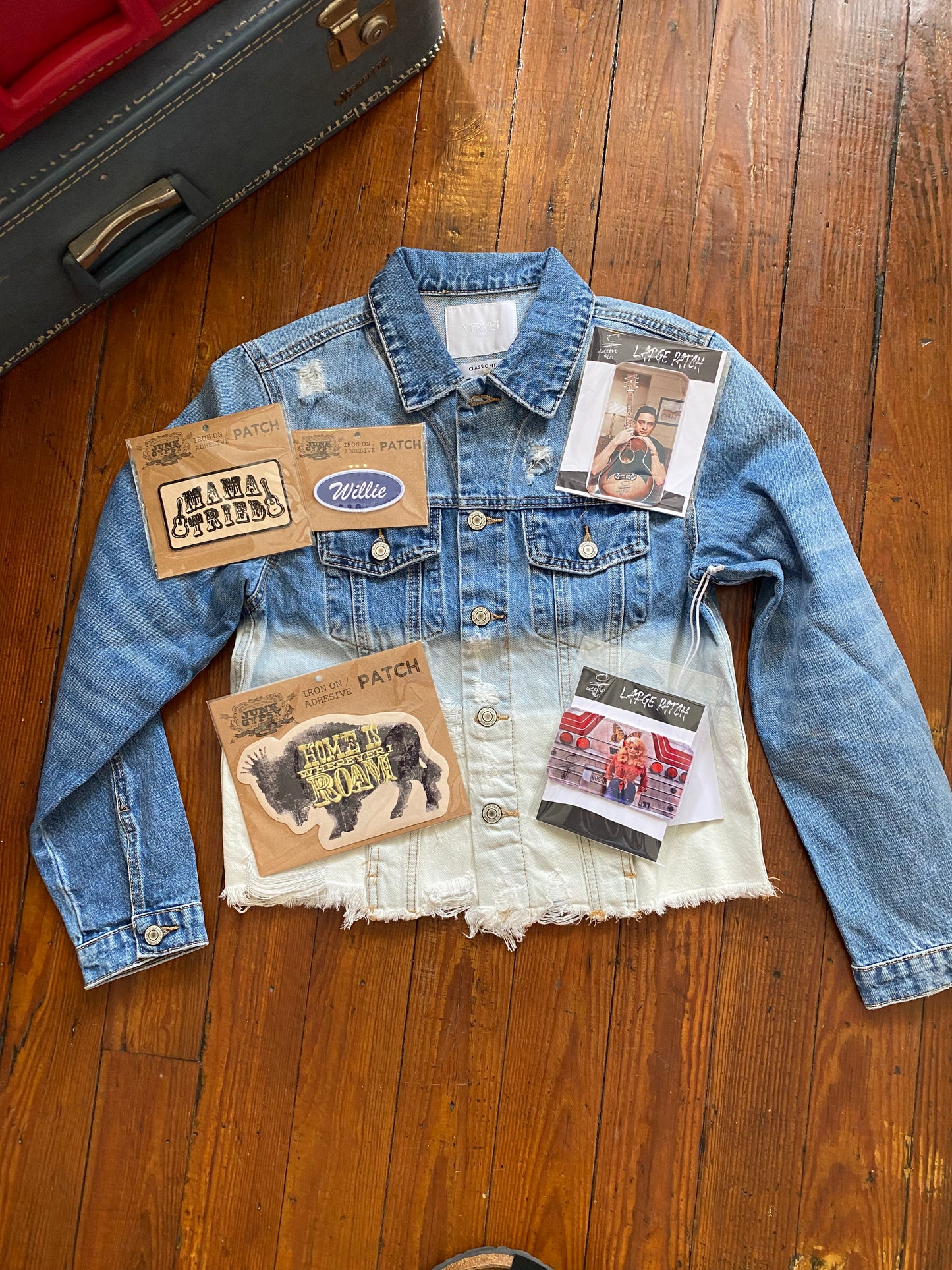Vervet bleached Jean jacket