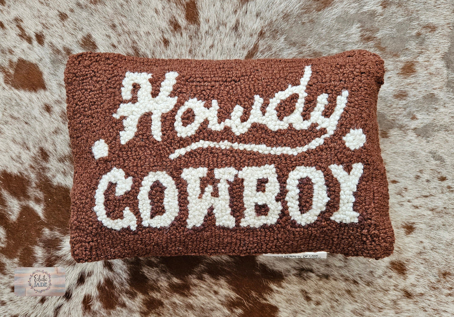 Cowboy Pillow