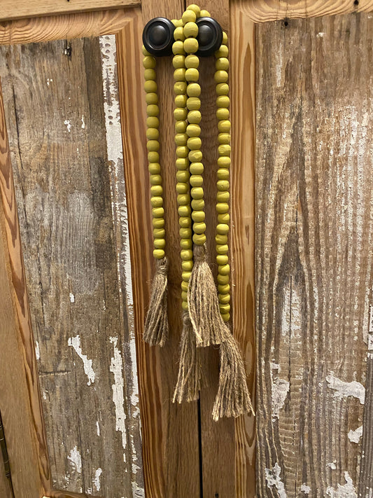 Yellow/Green Bead Strand