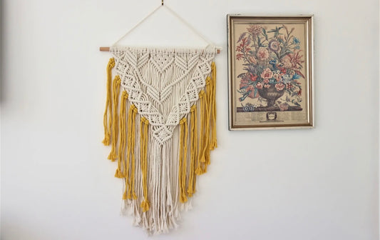 Handmade Woven Wall Hanging Macrame Boho Home Decor