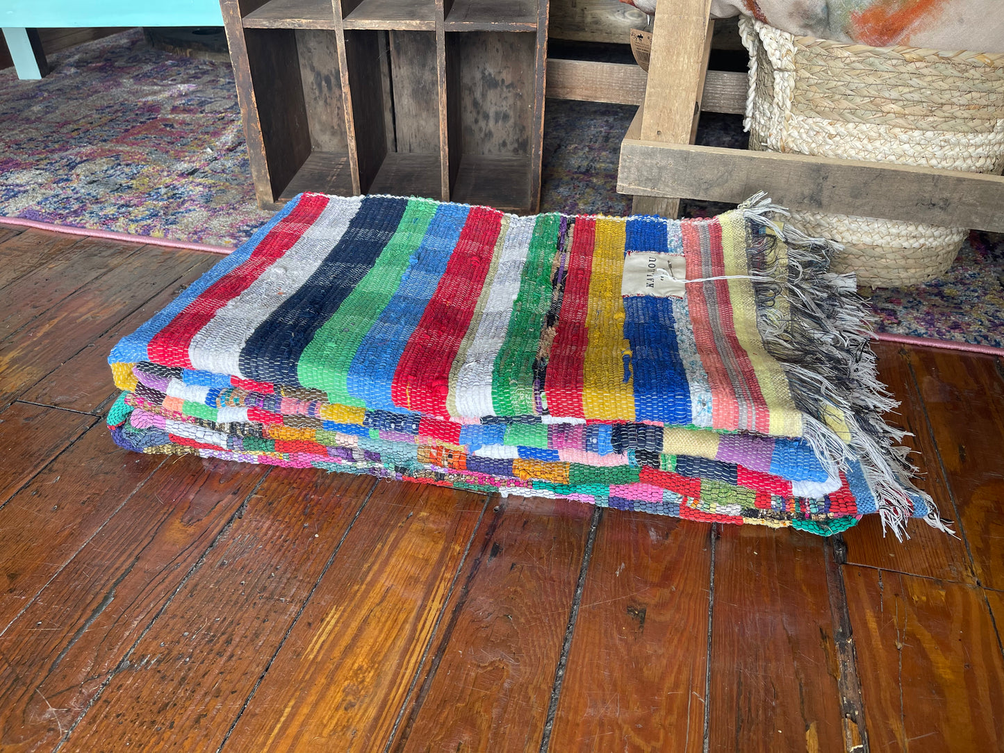 Cotton throw