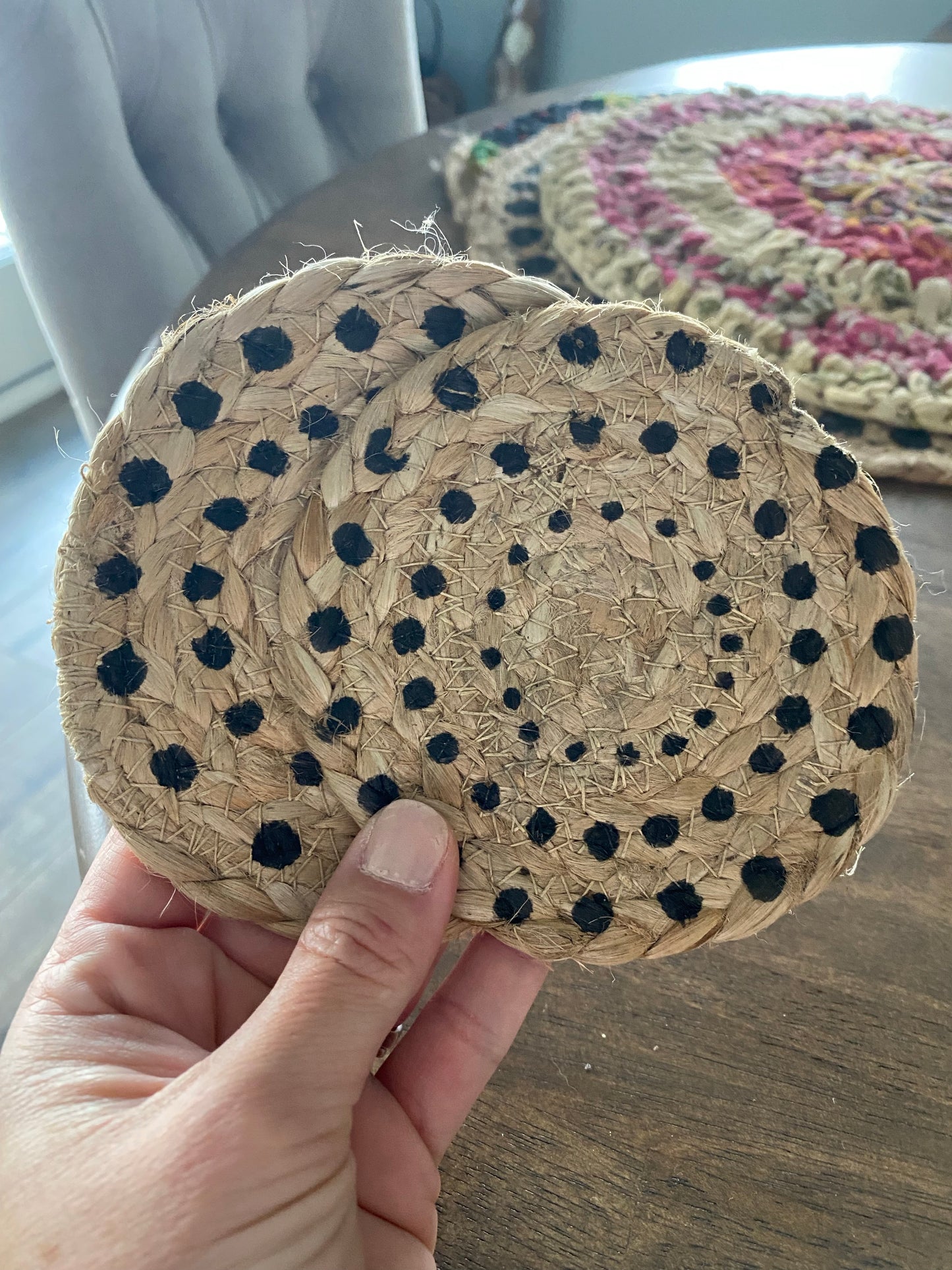 Polka Dot Coasters