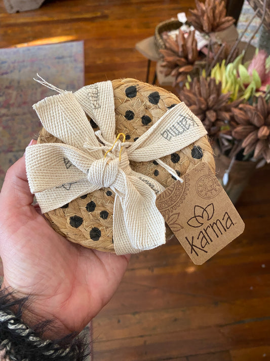 Polka Dot Coasters
