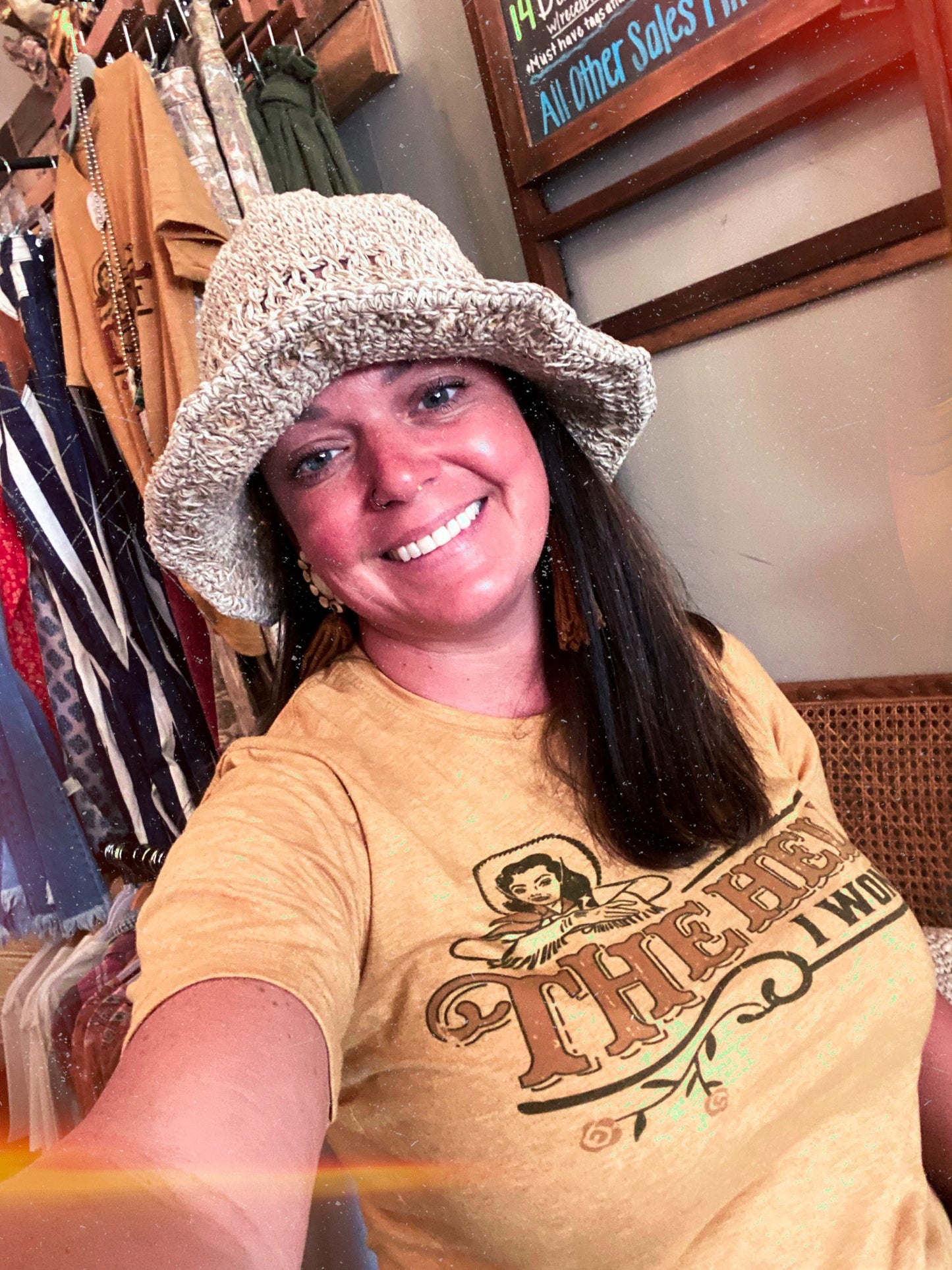 Boho Hemp Hat