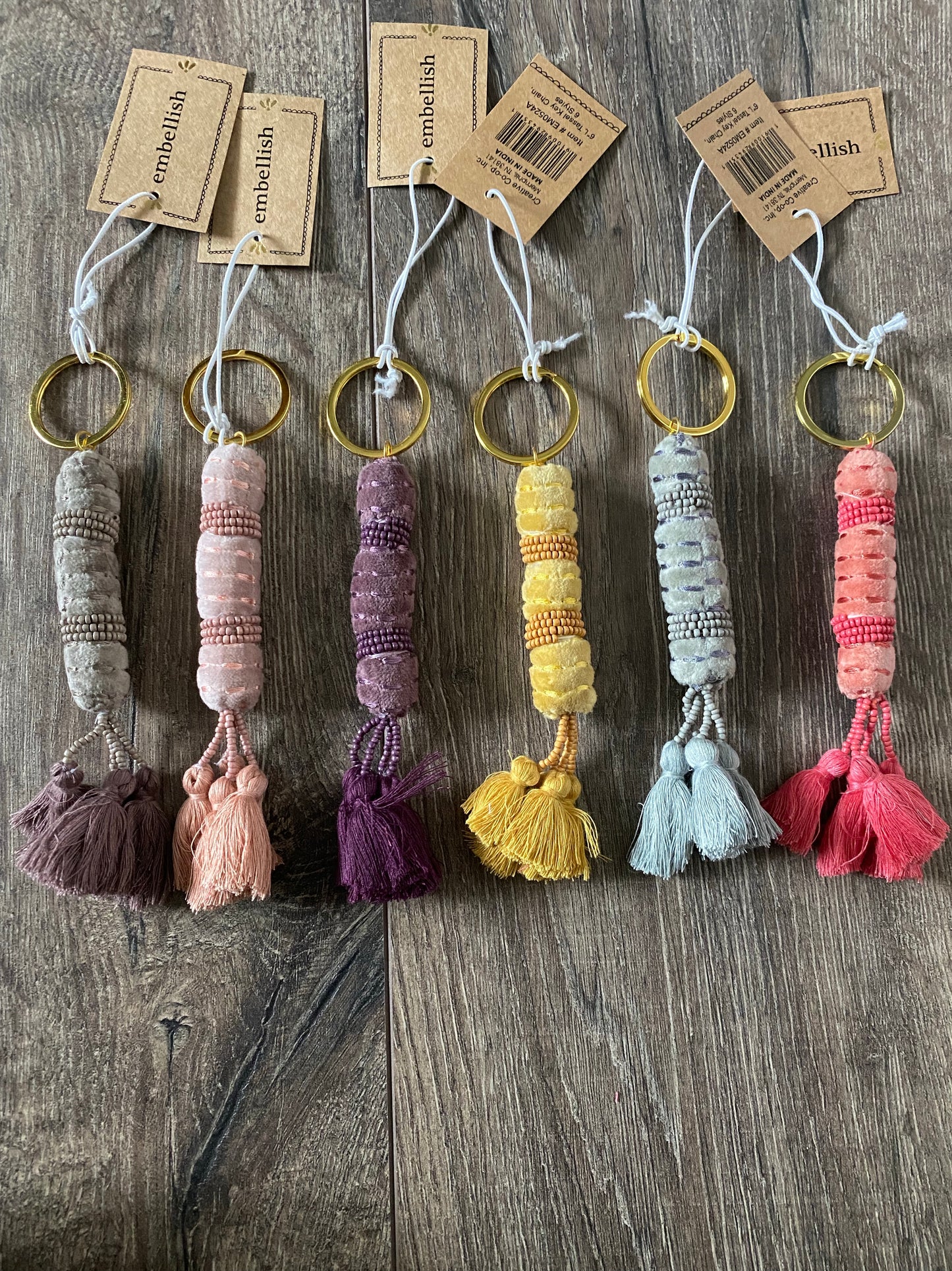 Tassel key chain