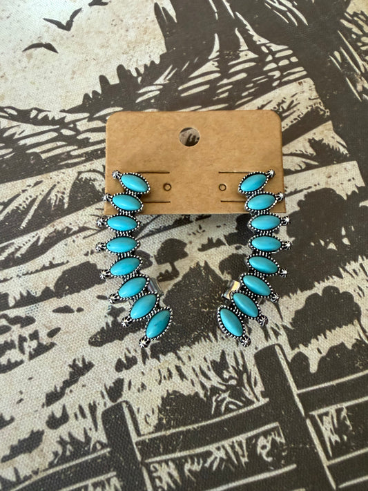 Zion Crescent Earring