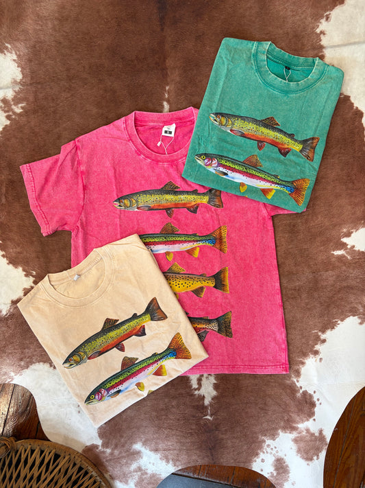 Gone Fishing tee