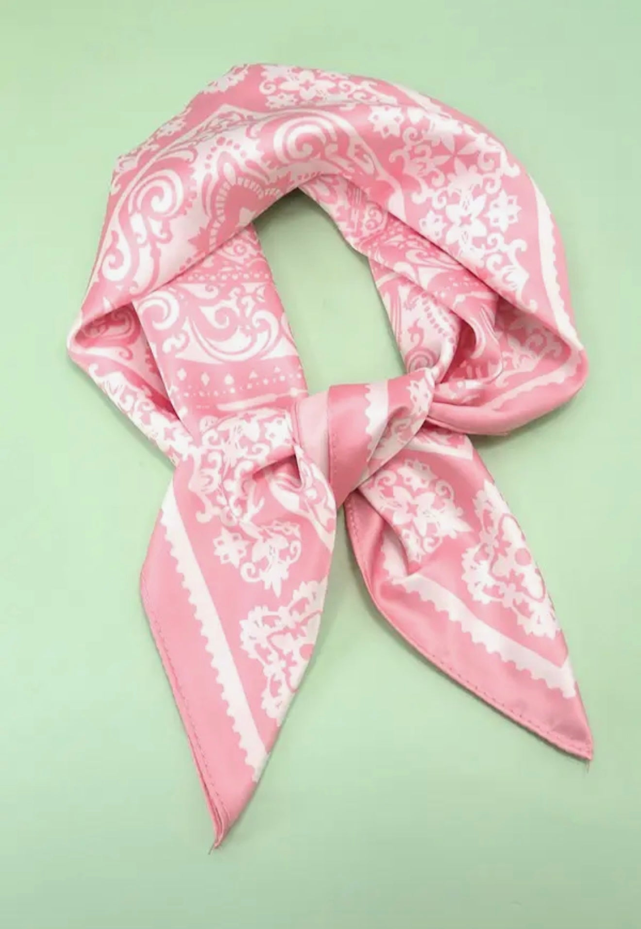 Faux Silky Bandanas