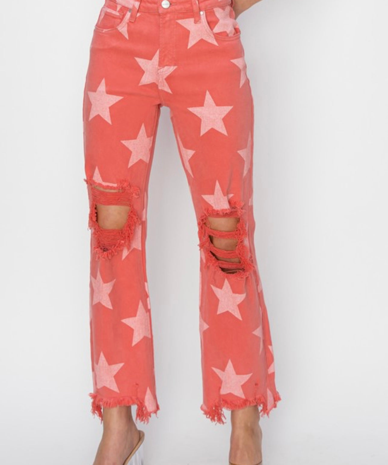 Star blossom jeans