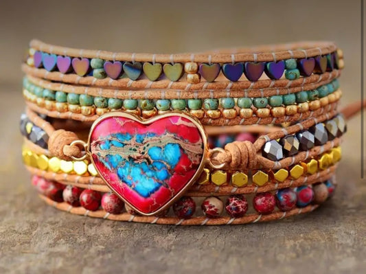 Jasper heart five wrap