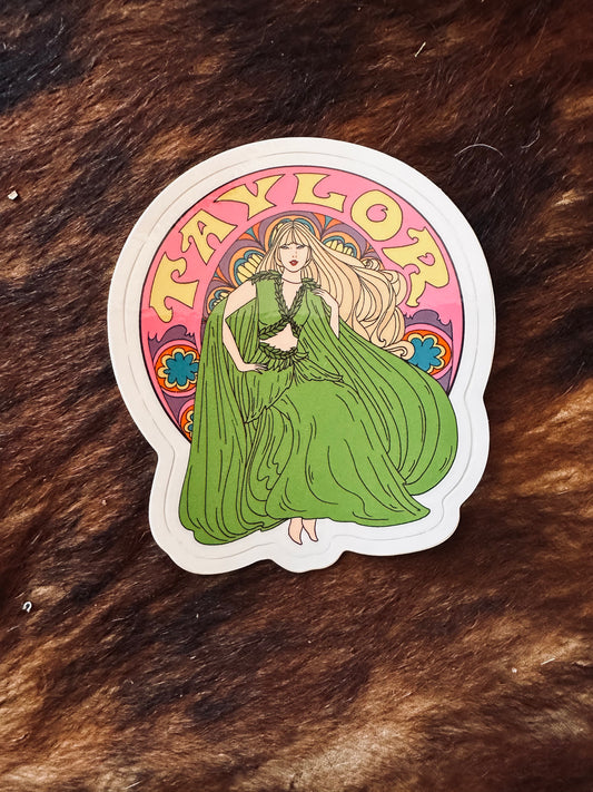 Green Tay sticker