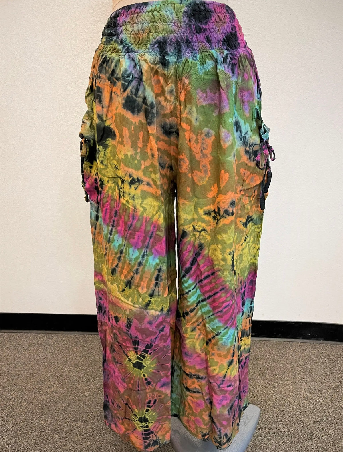 Tie dy flares