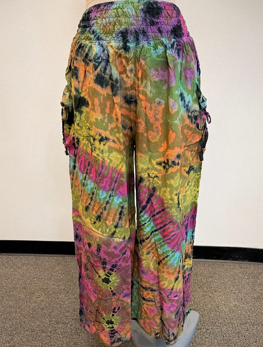 Tie dy flares