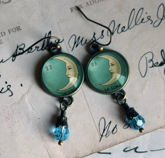 La Luna Crescent Moon Earrings