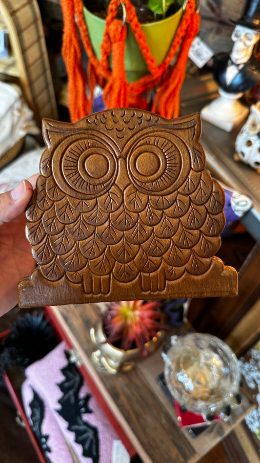 Owl napkin holder