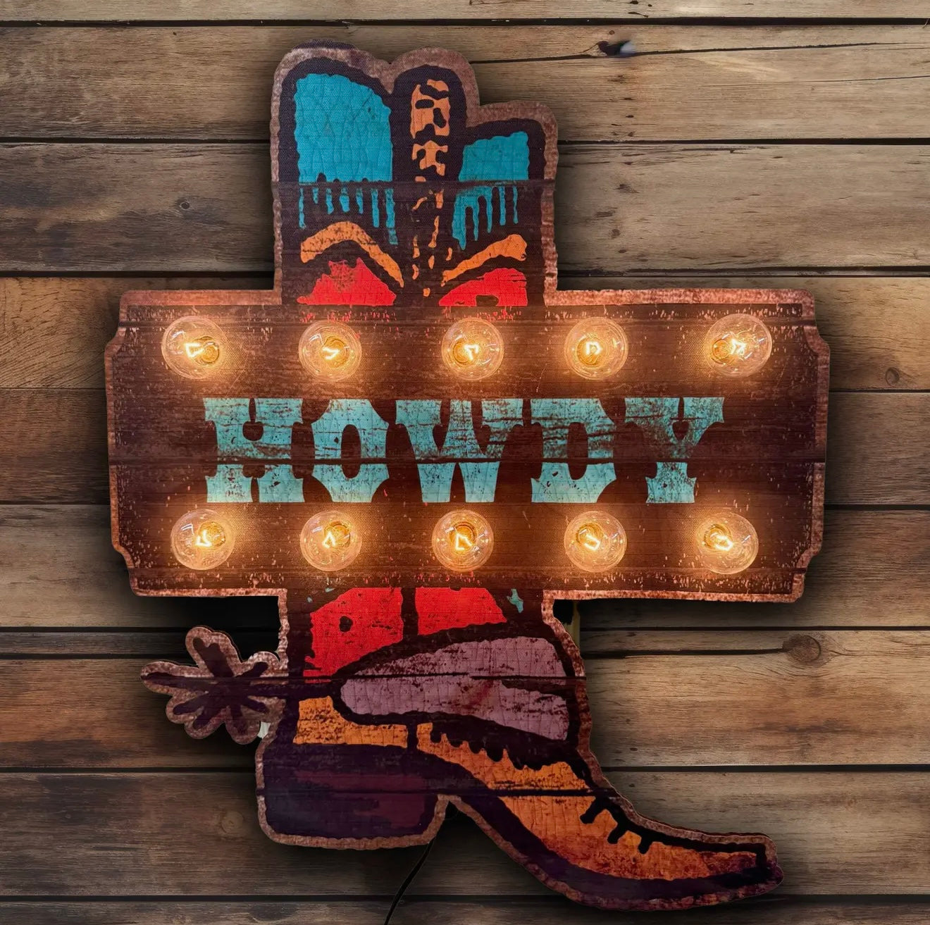 Cowboy Boot Marquee(in store)