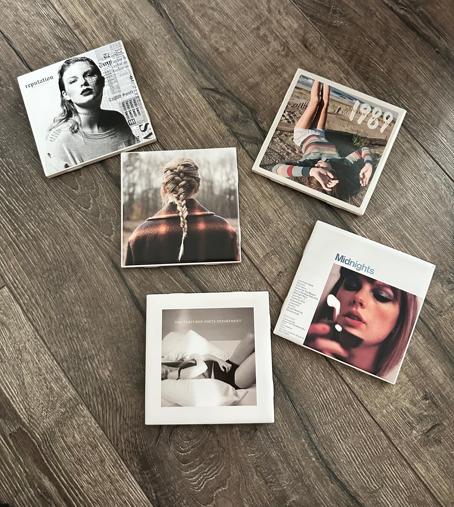 Taylor album coaster