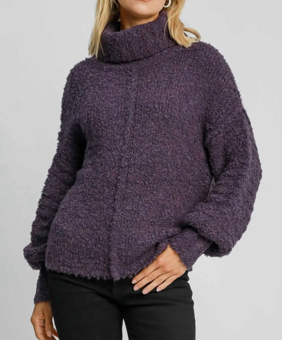 Eggplant Sweater