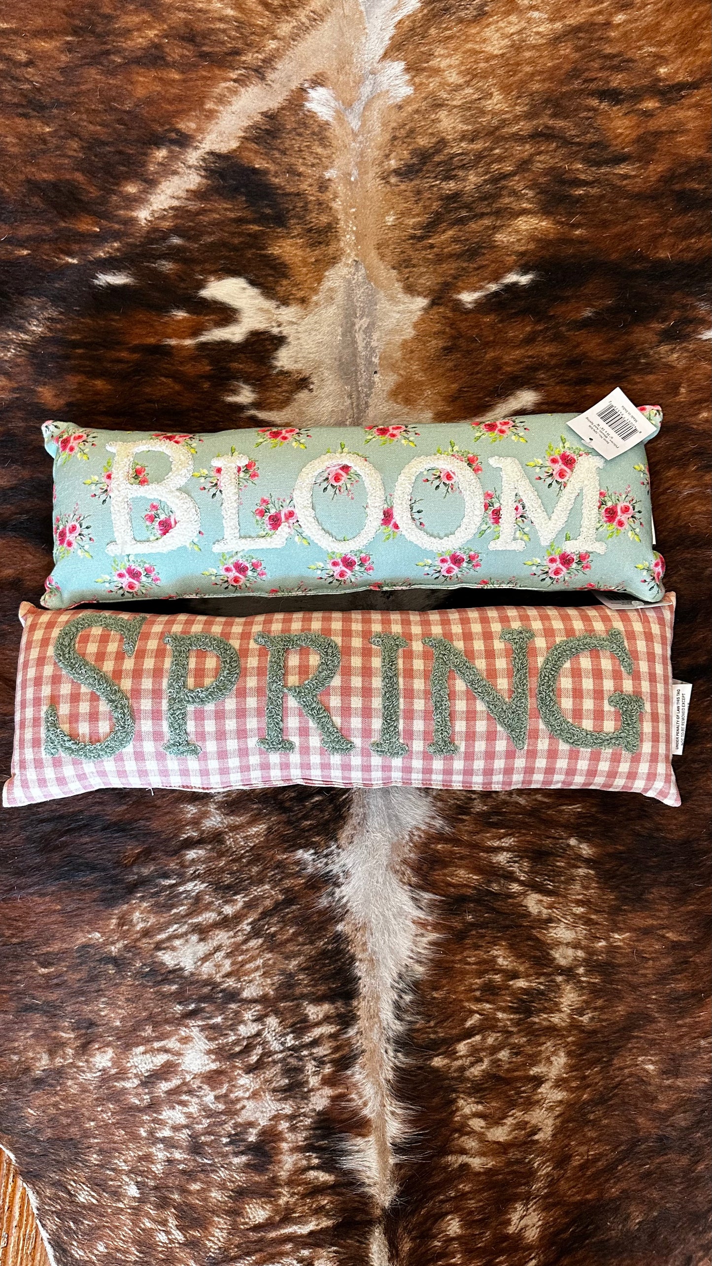 Spring pillows