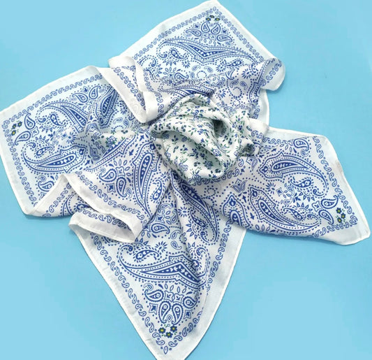 Blue bell bandana